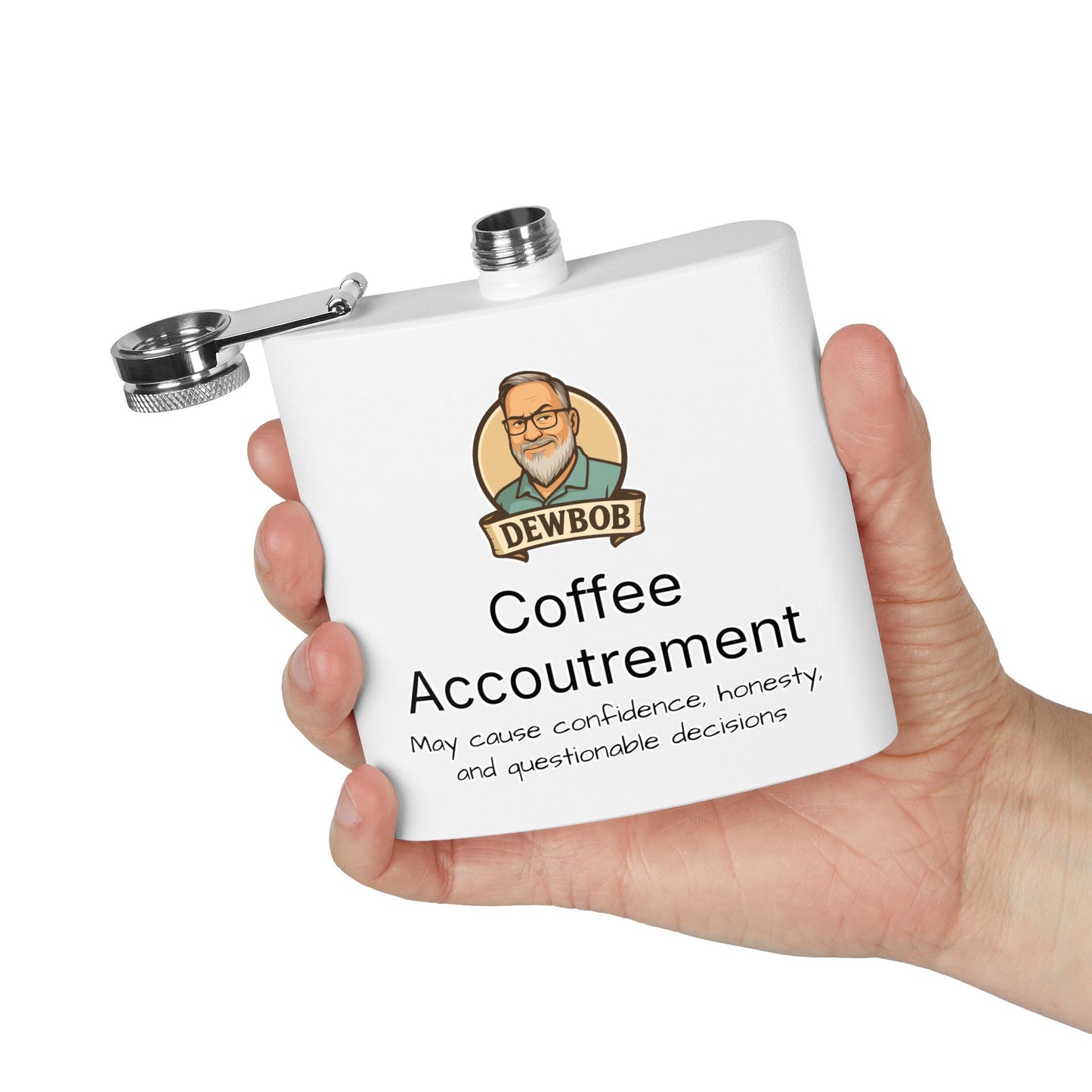 DewBob Flask – “Coffee Accoutrement” Edition