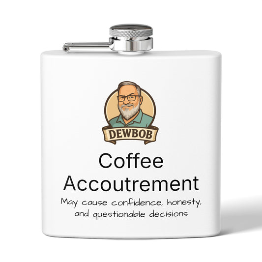 DewBob Flask – “Coffee Accoutrement” Edition