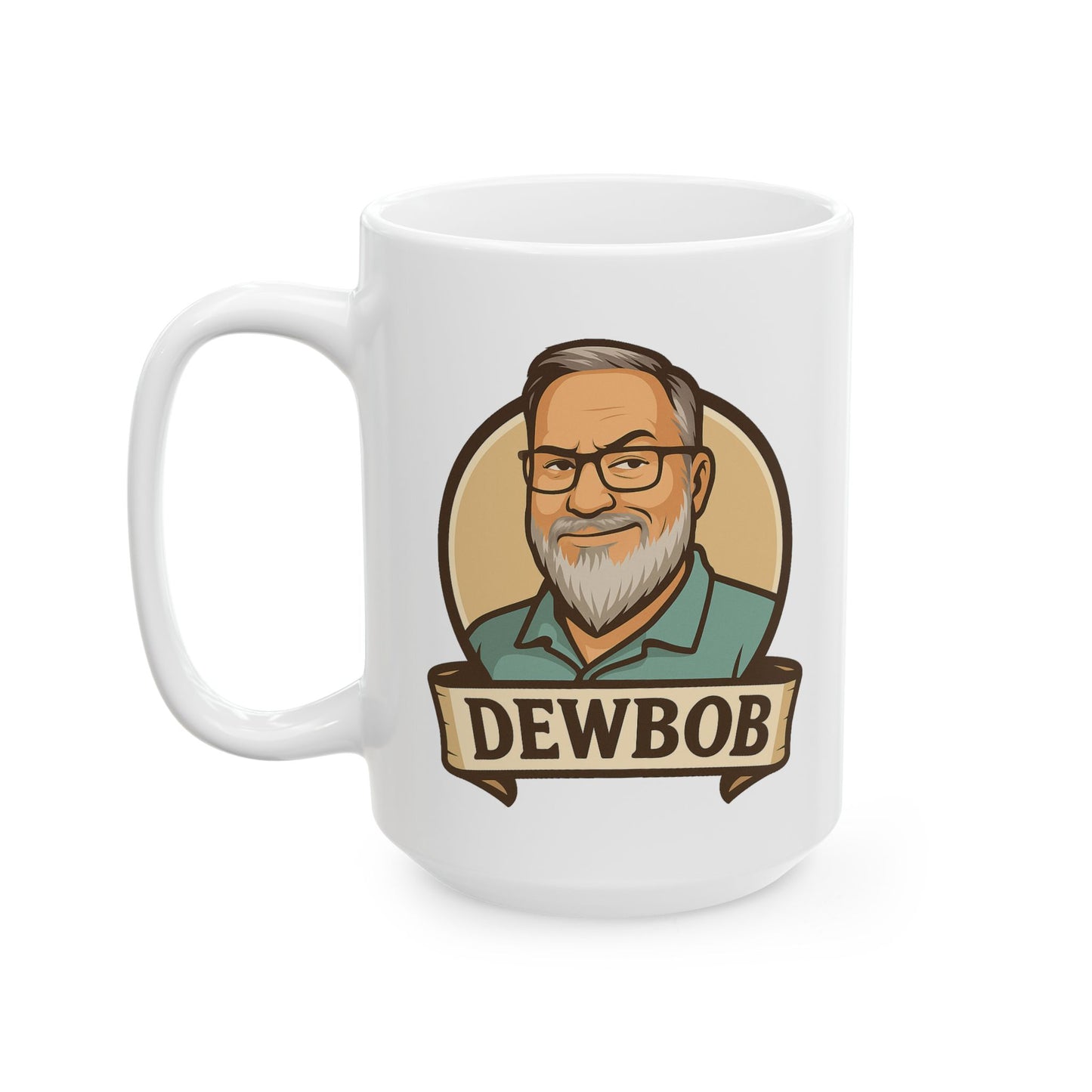 DewBob Mug — “With Bourbon” Edition