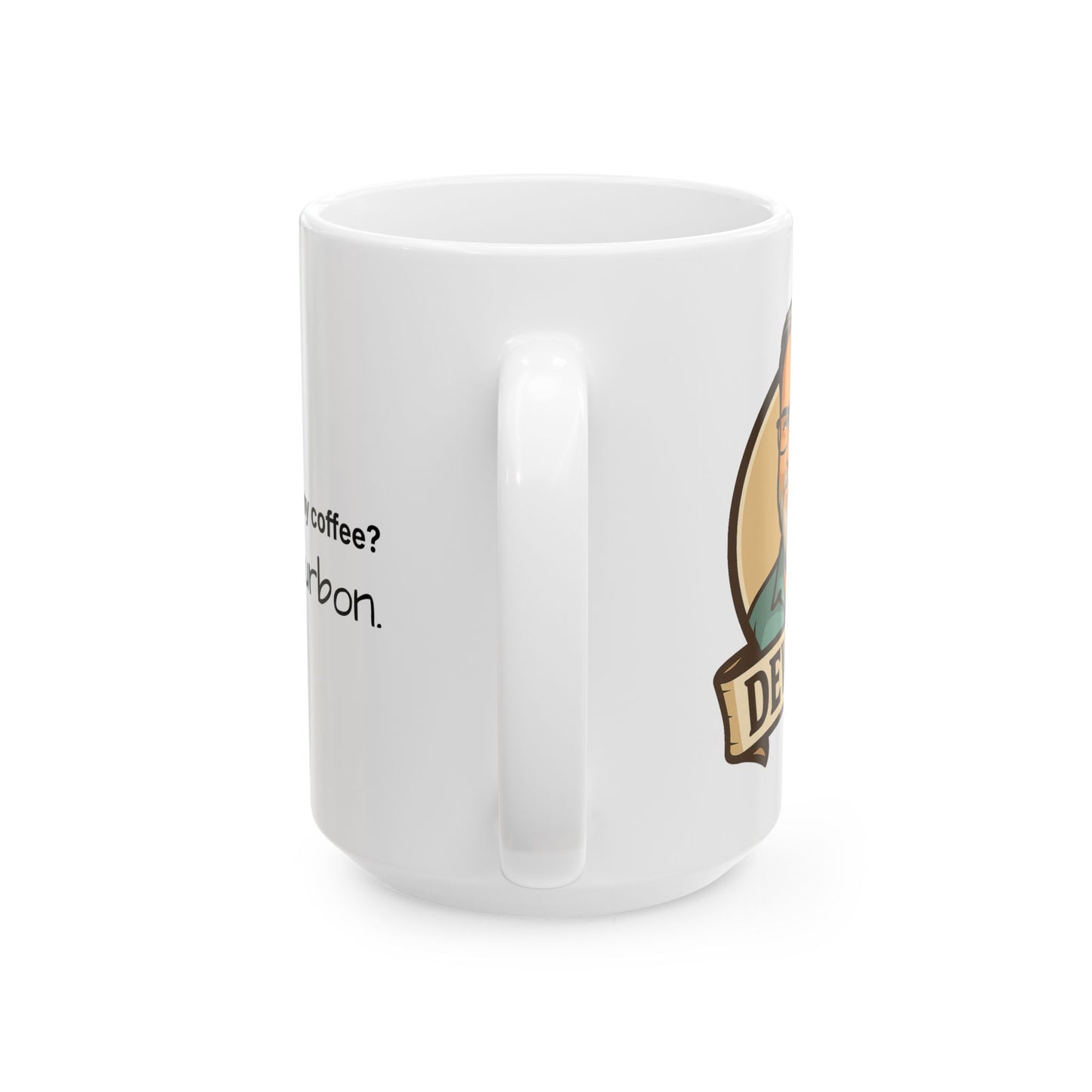 DewBob Mug — “With Bourbon” Edition